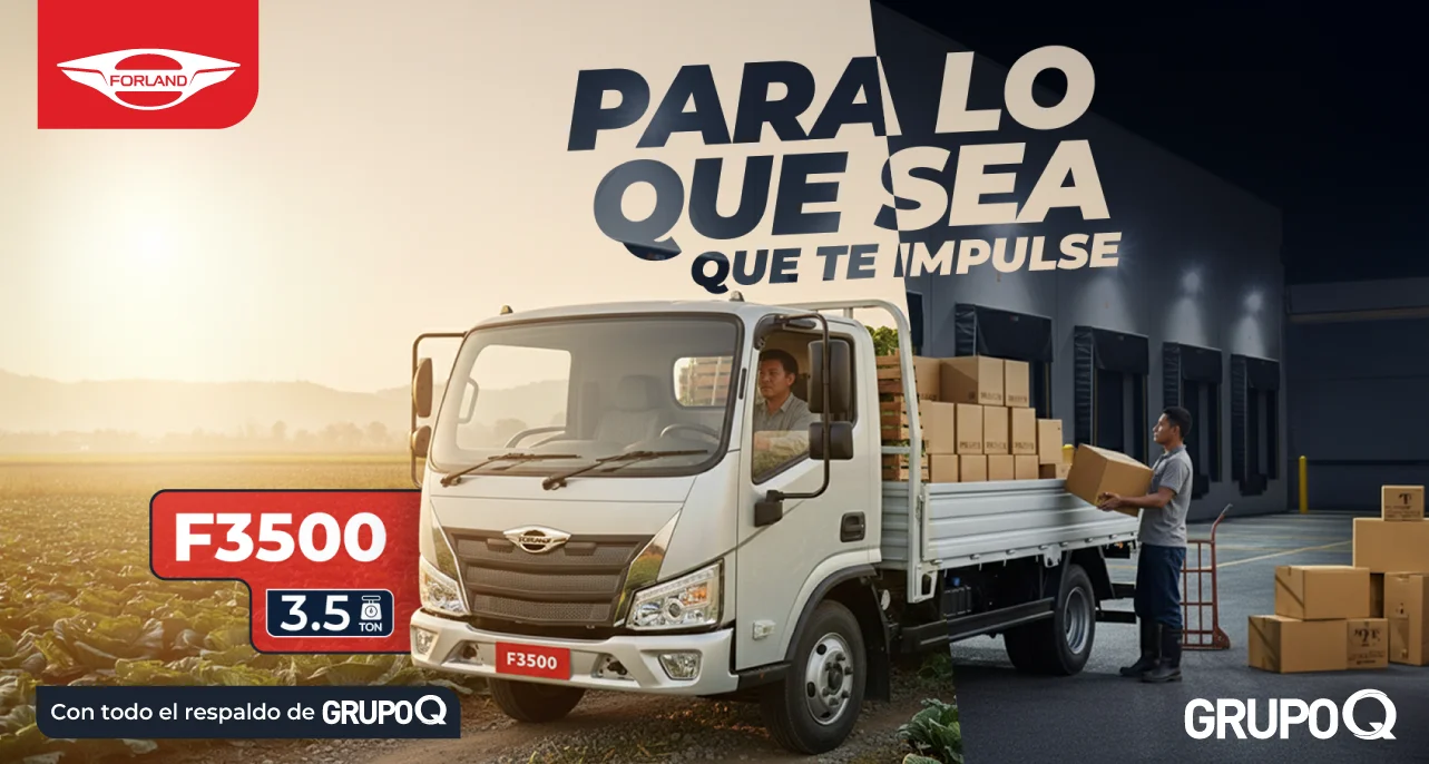 Forland Nicaragua | F3500 3.5TON | Con todo el respaldo de GRUPOQ